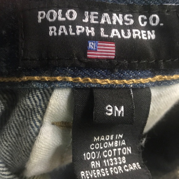 Polo Ralph Lauren Jeans Sz 9 months - Picture 7 of 7